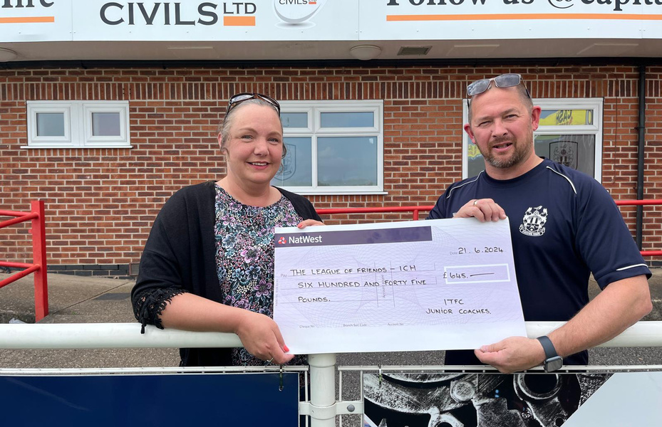 Ilkeston Town FC Coaches Play  Benefit match.