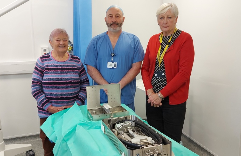 LEAGUE OF FRIENDS FUNDS  FURTHER EQUIPMENT AT ILKESTON COMMUNITY HOSPITAL