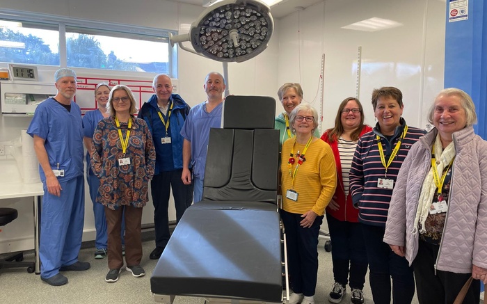 '. Provision of specialist shoulder operating tables..'