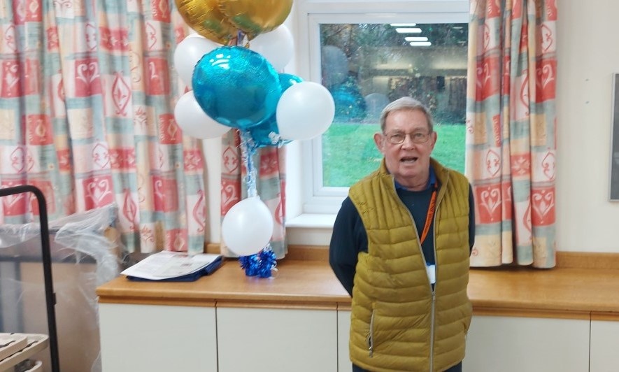 Two long serving members retire